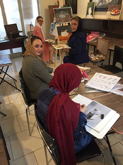 آموزشگاه نقاشی محبوب -آموزشگاه نقاشی اراک